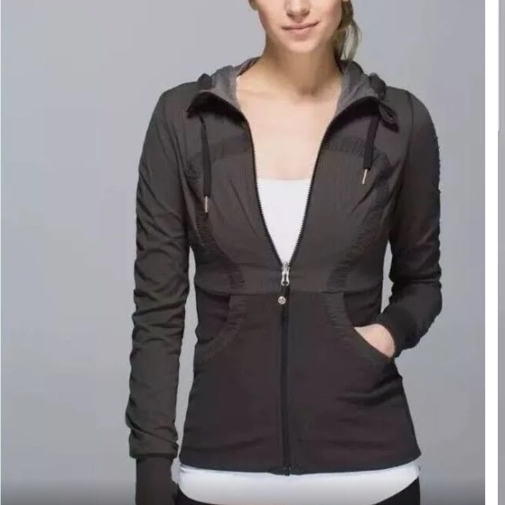 Lululemon Black Zip-Up Hoodie